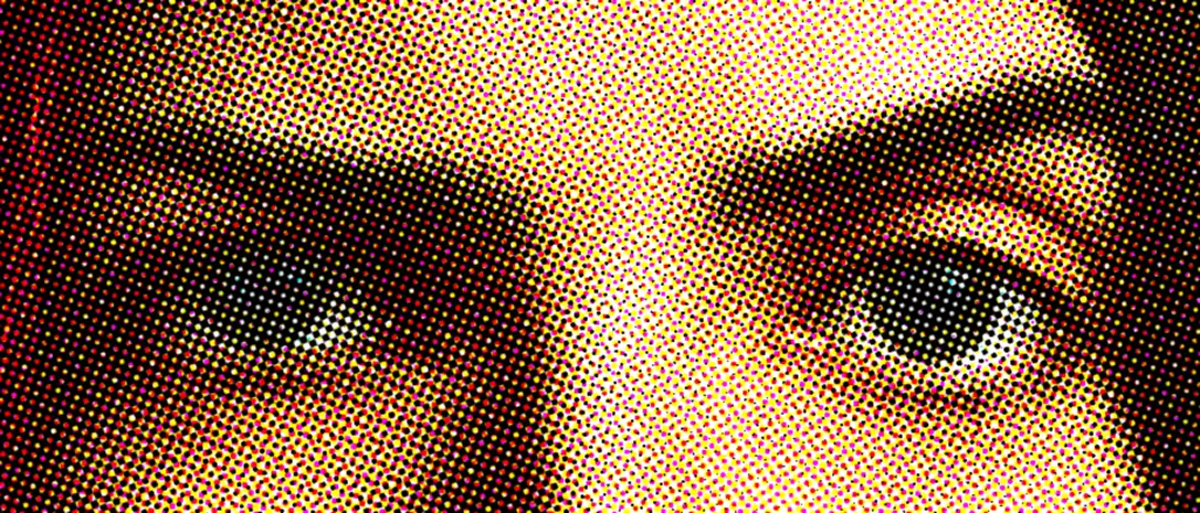 Stylised image of eyes
