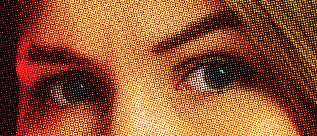 Stylised image of eyes